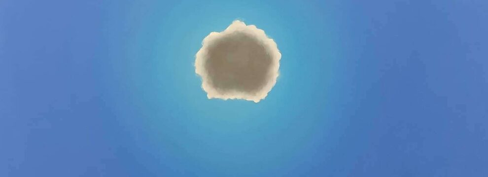 "Cloud I". Oil on canvas, 100 x 120 cm, 2020